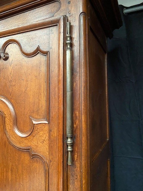 Armoire Lorraine En Chene  18 ème-photo-1