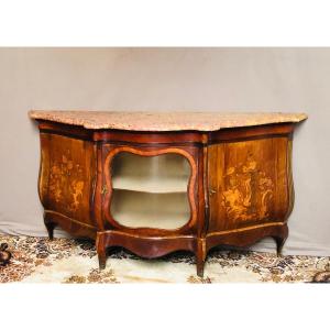 Buffet Enfilade In Napoleon III Period Marquetry