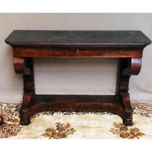 Mahogany Console From The Restoration Period