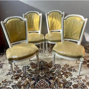 Suite Of 4 Louis XVI Style Chairs