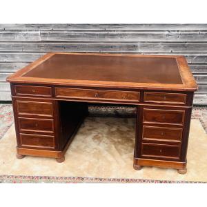 Large Associates Desk With 18 Drawers From The 19th Century