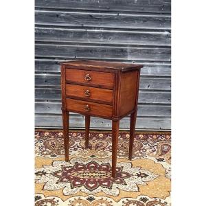 Louis XVI Period Walnut Chiffonier Table