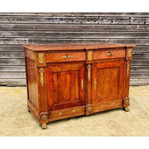 Empire Period Mahogany Sideboard