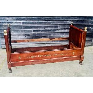 Empire Period Mahogany Bed