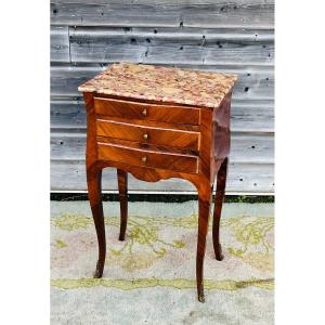 Chiffonier Table Stamped Hedouin Jean-baptiste