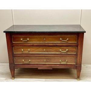 Louis XVI Period Mahogany Chest Of Drawers