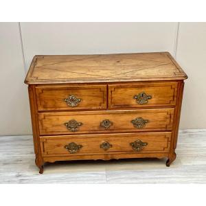 Louis XVI Period Cherrywood Chest Of Drawers