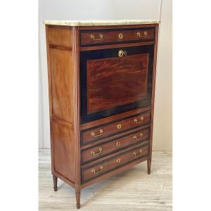 Louis XVI Period Mahogany Secretary