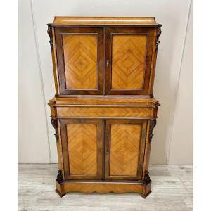 Small Napoleon III Period Cabinet 