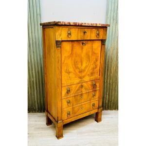 Restoration Period Walnut Secretary 