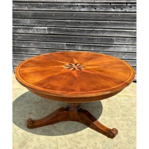 Large Extending Pedestal Table In Mahogany From The Restoration Period 