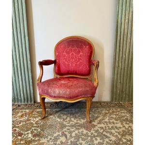 Fauteuil D’époque Louis XV Estampillé  Jardin Martin 