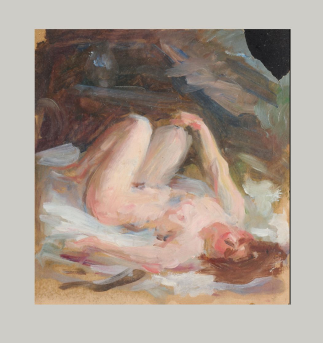 Triptyque. Suiveur de l'école impressionniste français début XXème-photo-4