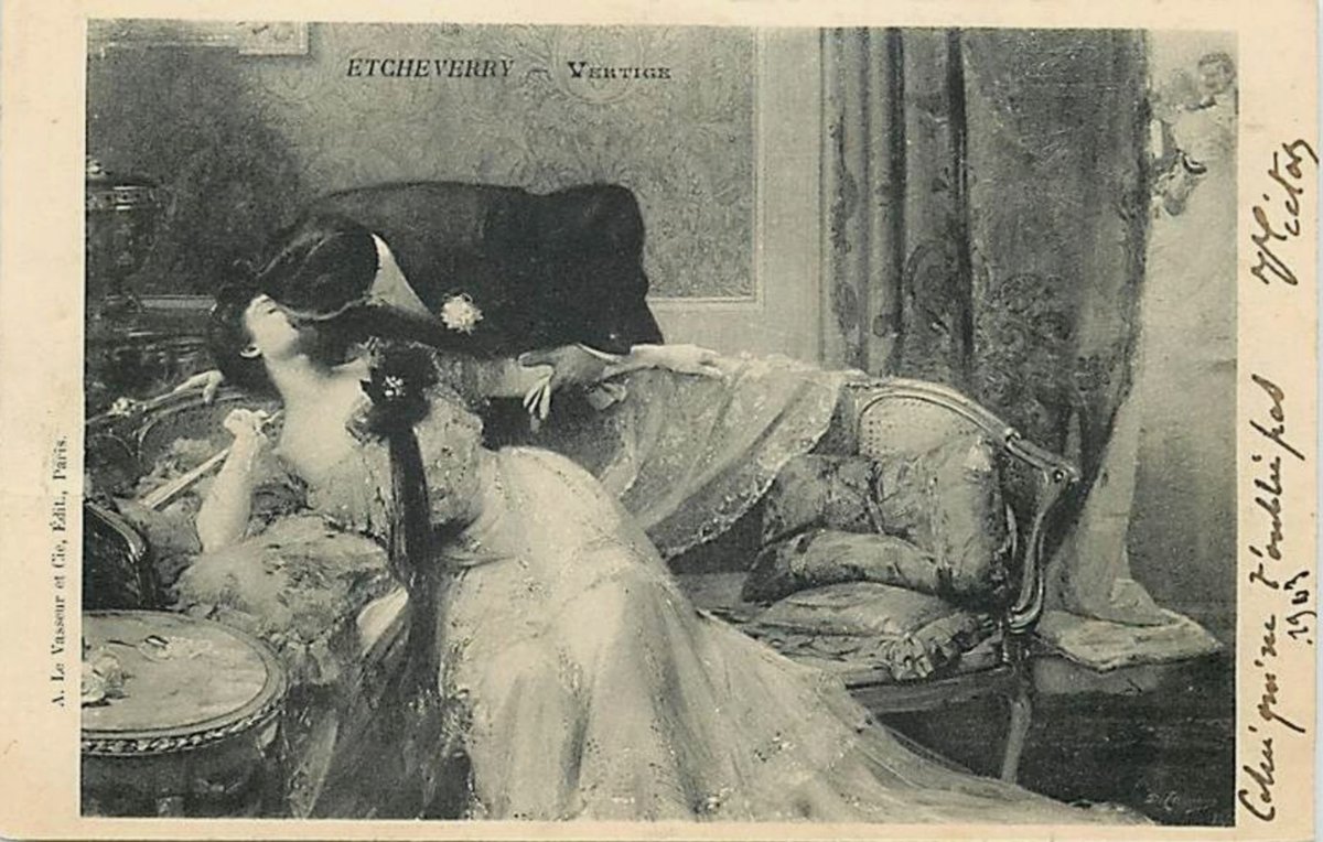 Le vertige, huile sur toile vers 1903-photo-3