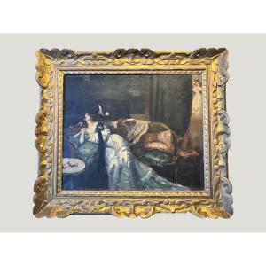 Le vertige, huile sur toile vers 1903