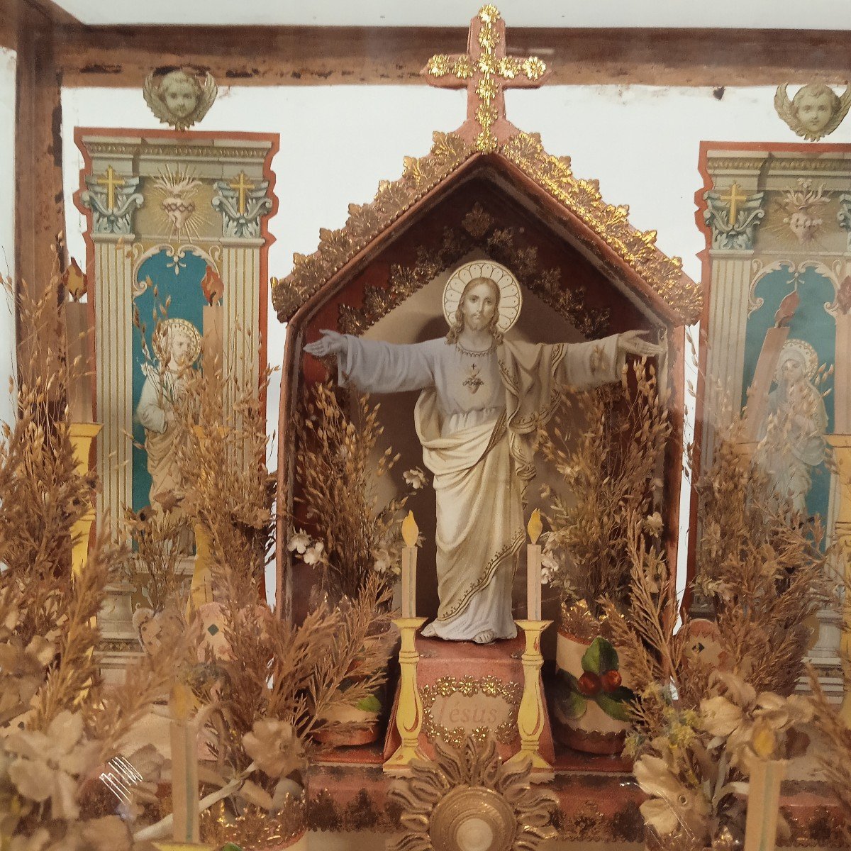Autel D église : Diorama Début XX-photo-2