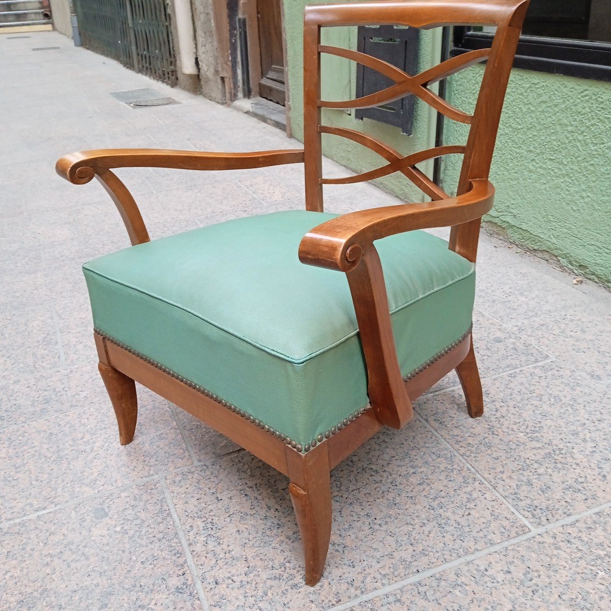 Fauteuil Jules Leleu    ( 1883  1961)