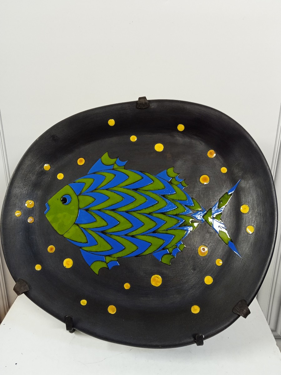 Picart Le Doux Jean (1902-1982) Large Oblong Dish