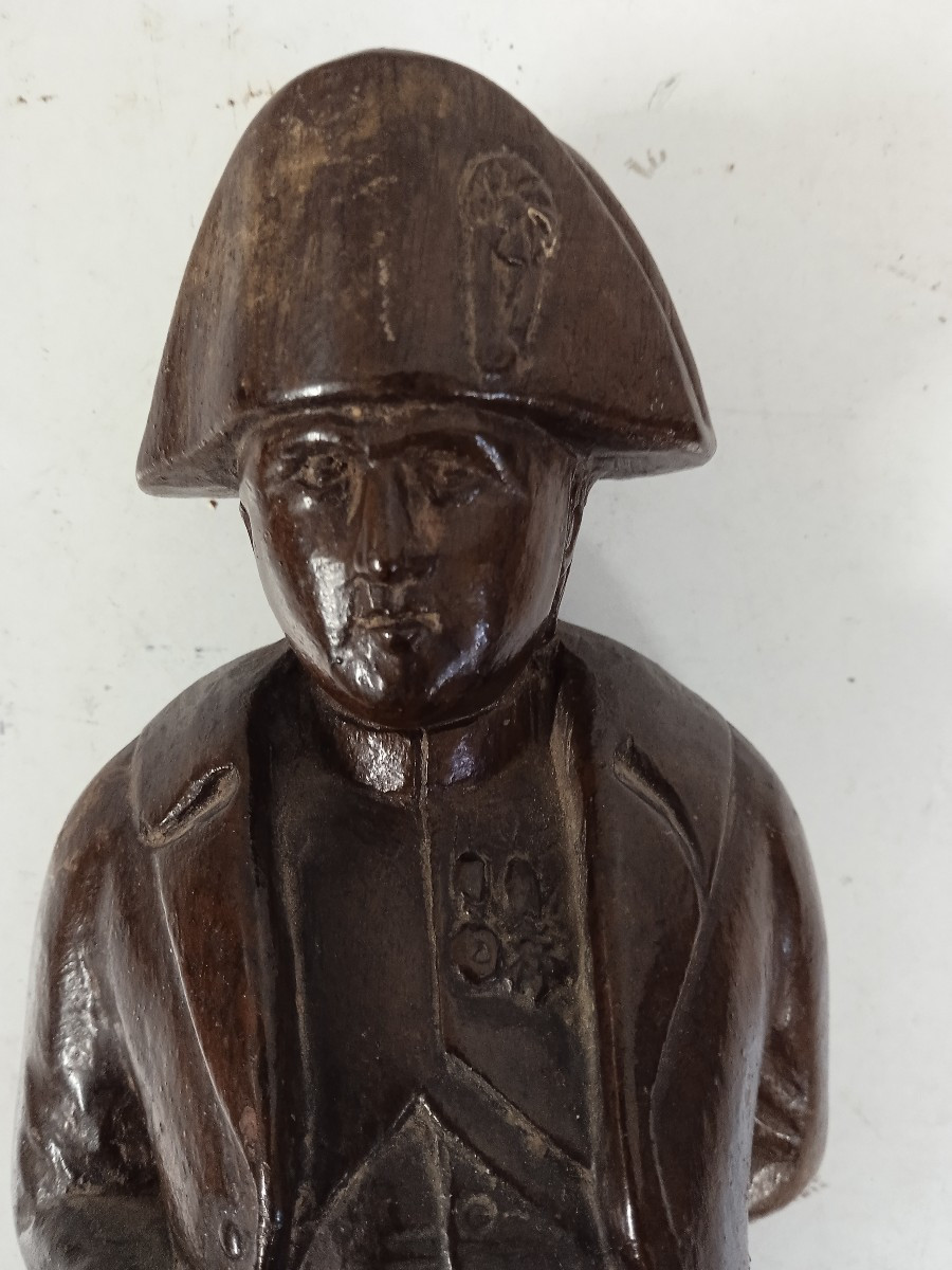 Napoléon I  art populaire bois milieu XIX-photo-4