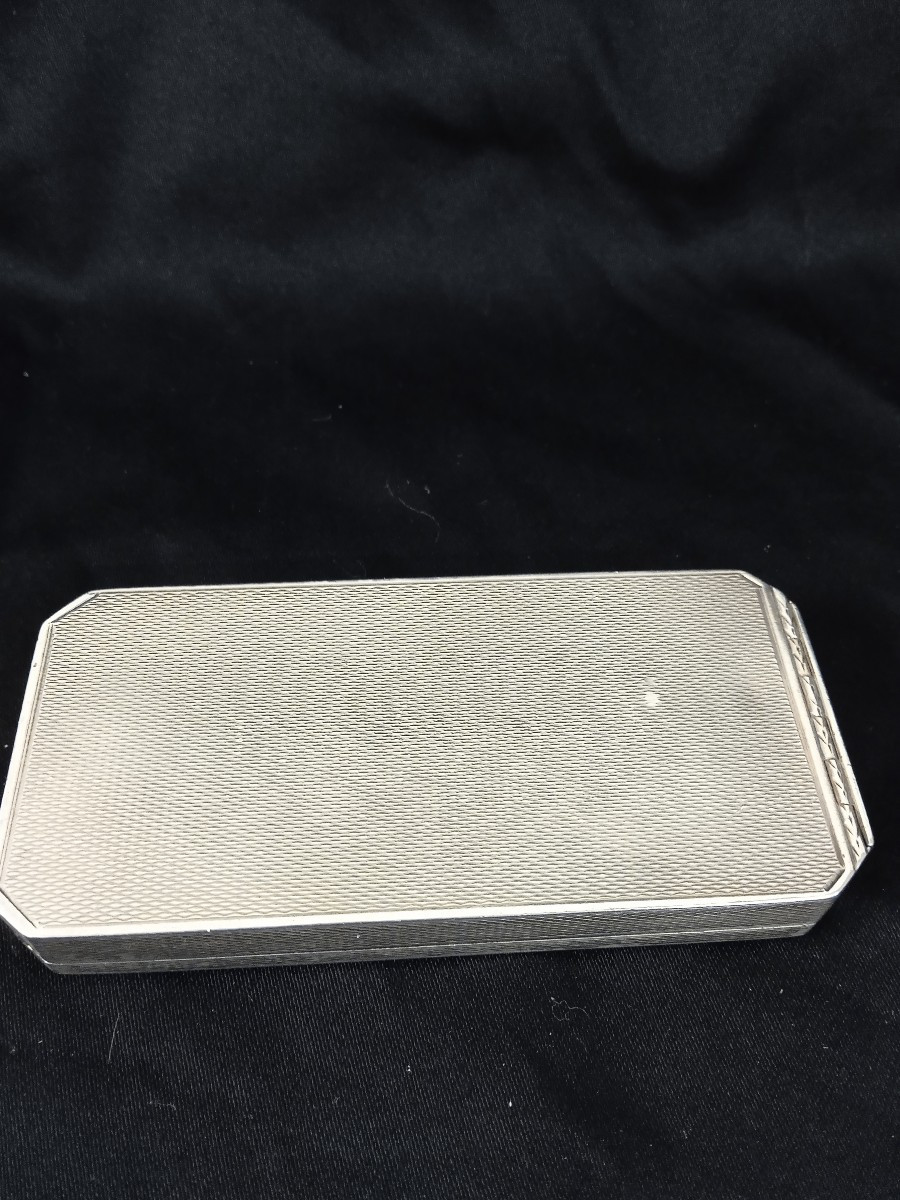 English Silver Powder Compact Decorated With The Emblems Of The Royal Air Force-photo-2
