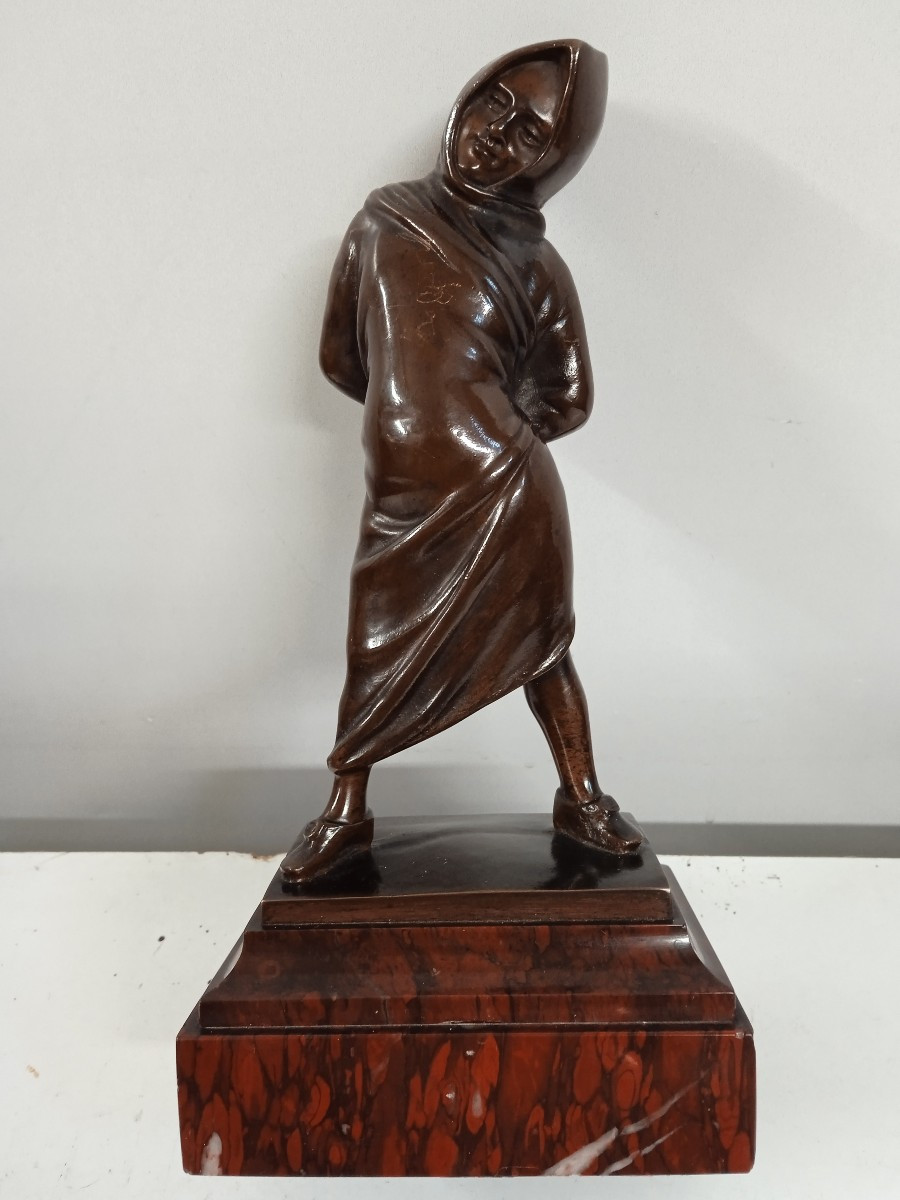 According To Antoine Louis Barye (1795-1875): "the Madman Of Rome" 1832-1833