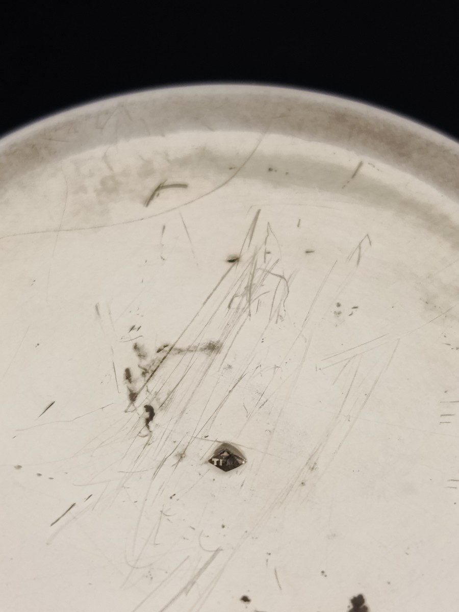 timbale argent massif minerve premier titre  " Tetard frères"-photo-3