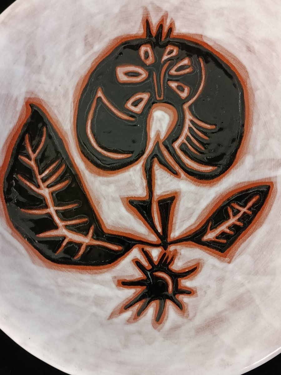  Jean Lurçat assiette vers 1960-photo-3