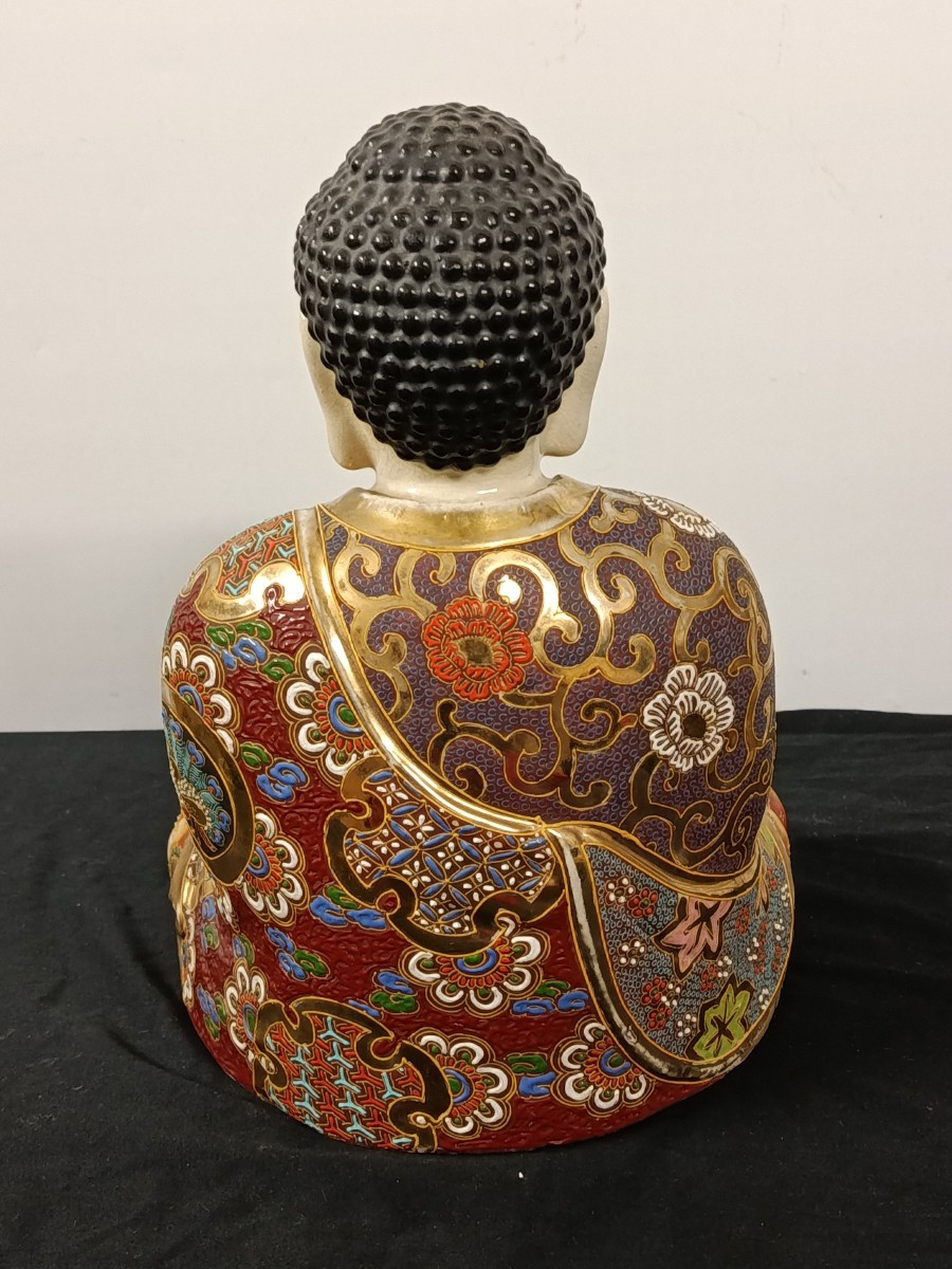 boudha en céramique japon satsuma    XX-photo-1