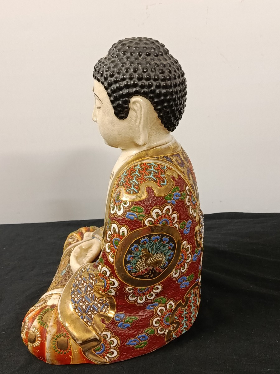 boudha en céramique japon satsuma    XX-photo-2