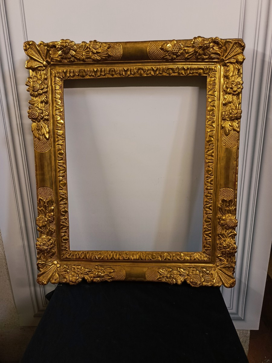 18 Century Louis XV Period Giltwood Frame