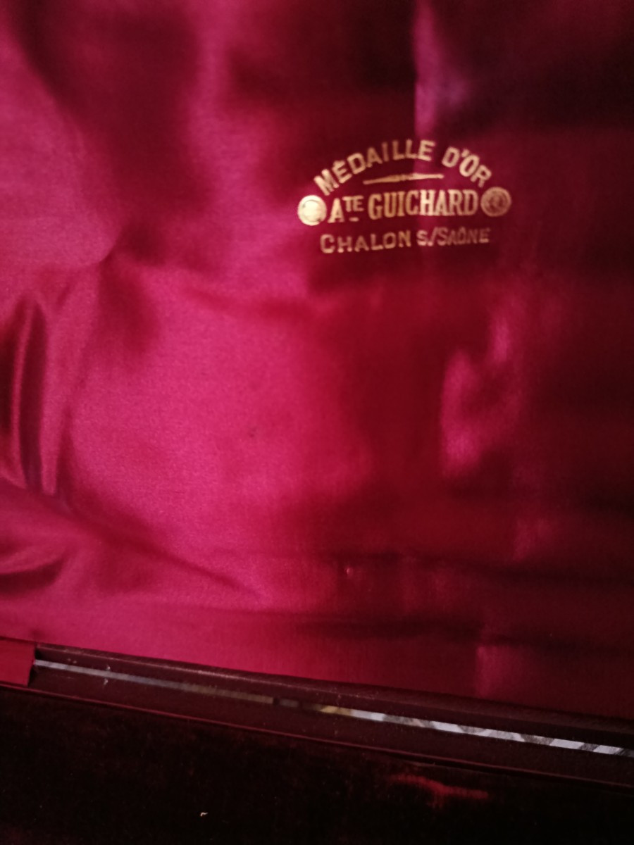 ensemble de couverts de service argent massif et ébène-photo-7