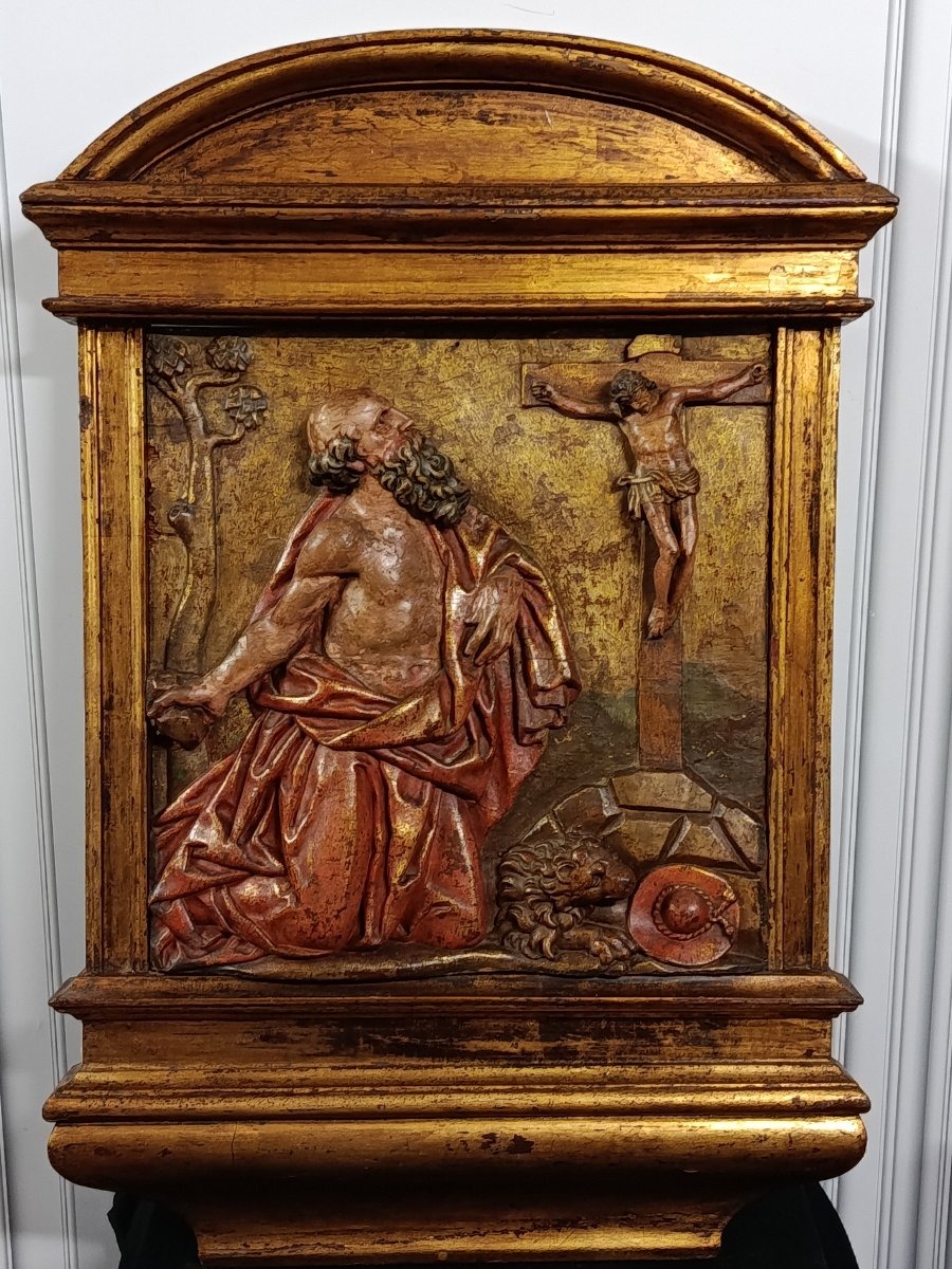 Saint Jerome, 16th-century Altarpiece Panel