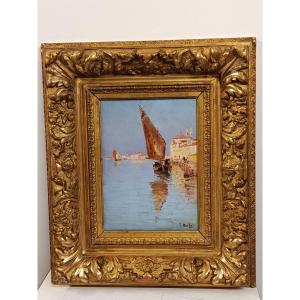Nardi, François (1861–1935): "seascape"