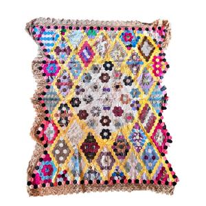 Antique 19th Century Silk And Lace Patchwork
