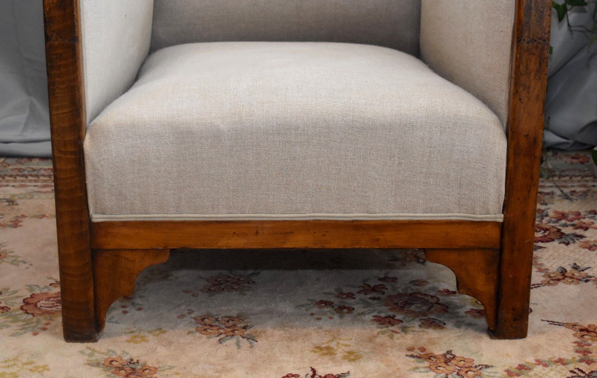 Fauteuil Epoque Art D&eacute;co,  Ann&eacute;es 30- 40, Si&egrave;ge Type Paquebot, Si&egrave;ge Art Deco XX &egrave;me-photo-6