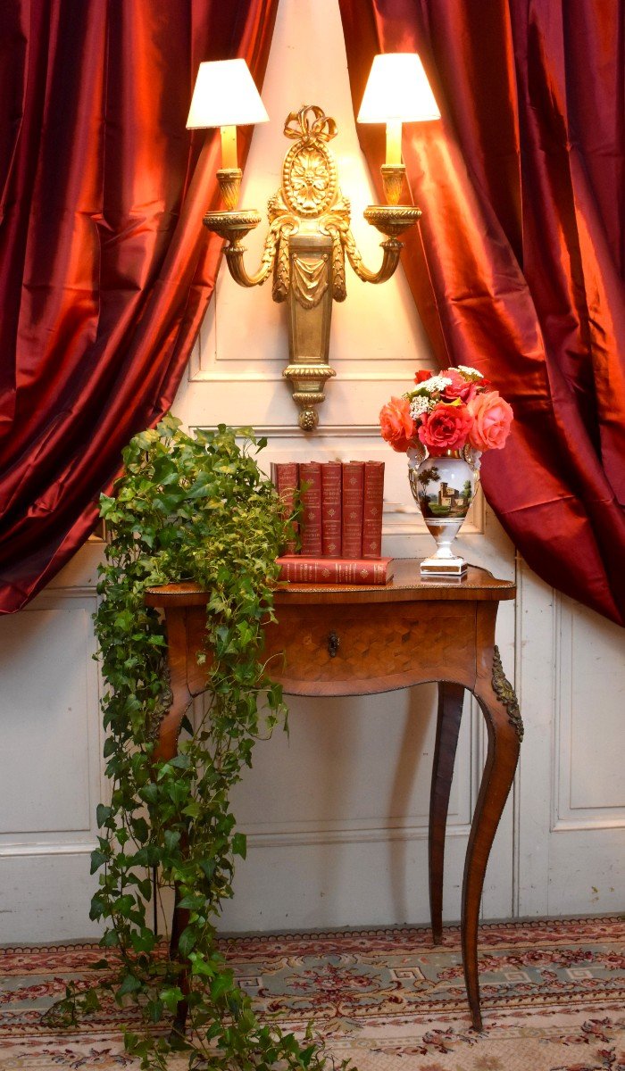 Importante Applique De Style Louis XVI En Bronze Doré Finement Ciselé, Epoque Napoleon III-photo-3