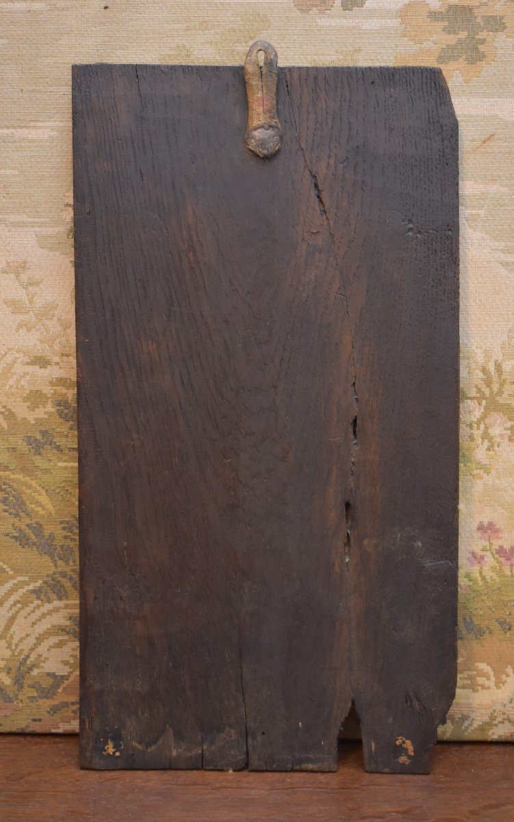 Trunk Panel, Decorative Woodwork Panel, Character, Late 16th Century / Early 17th Century-photo-3