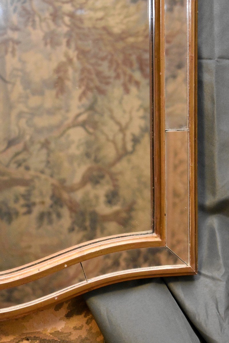 Italian Mirror In Venetian Style, Italy, 1960s - 1970s, Parclose Mirror-photo-6