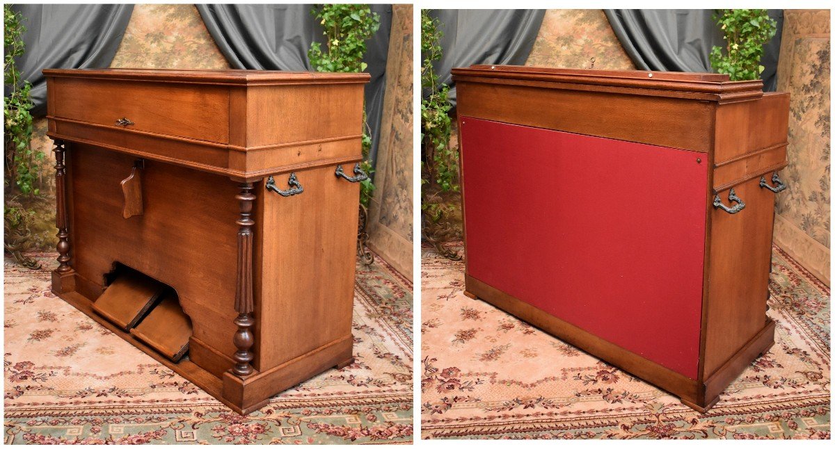 Oak And Rosewood Harmonium, Maison Alexandre Et Fils, Circa 1880-photo-4