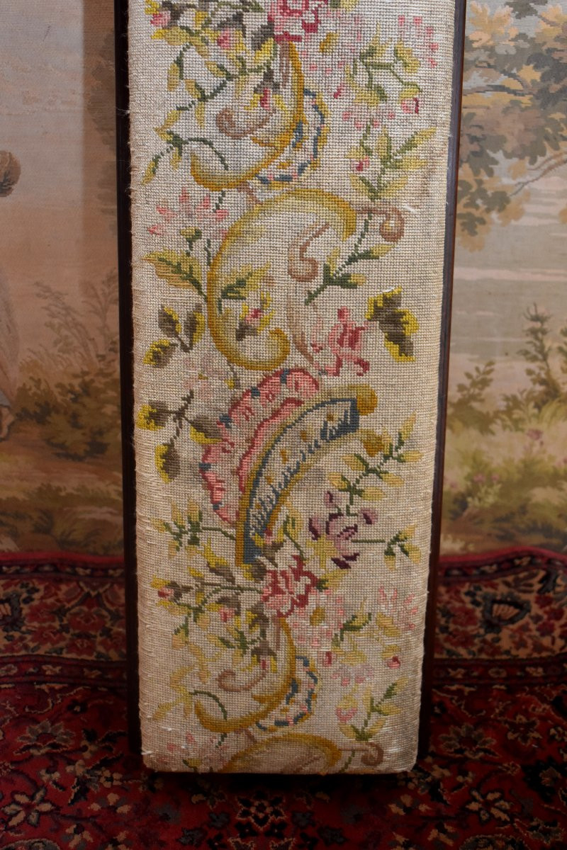 Large Footrest For Bench Or Sofa, Foot Bench, Napoleon III Period, 19th Century-photo-1