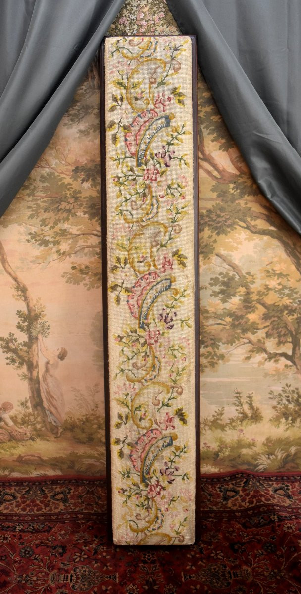 Large Footrest For Bench Or Sofa, Foot Bench, Napoleon III Period, 19th Century-photo-2