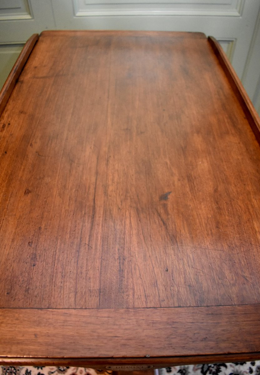  Table With A System Forming Reading Table With Double Lectern, Maison Dupont In Paris, 19th Century-photo-8