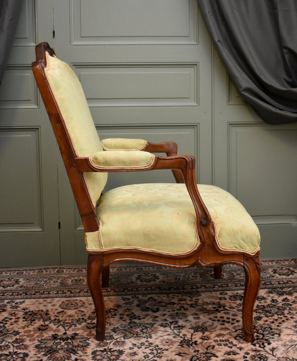 Regency Period Armchair With High Back, Early 18th Century-photo-2