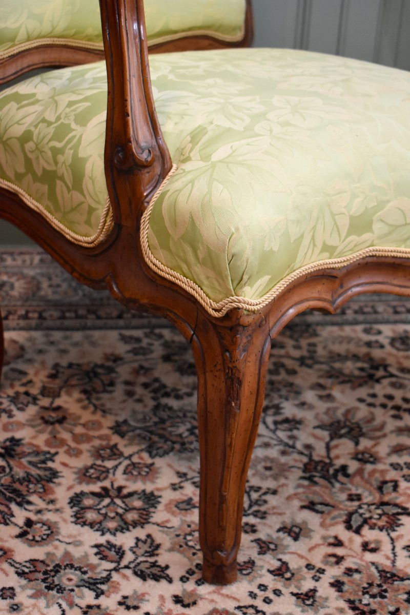 Regency Period Armchair With High Back, Early 18th Century-photo-6