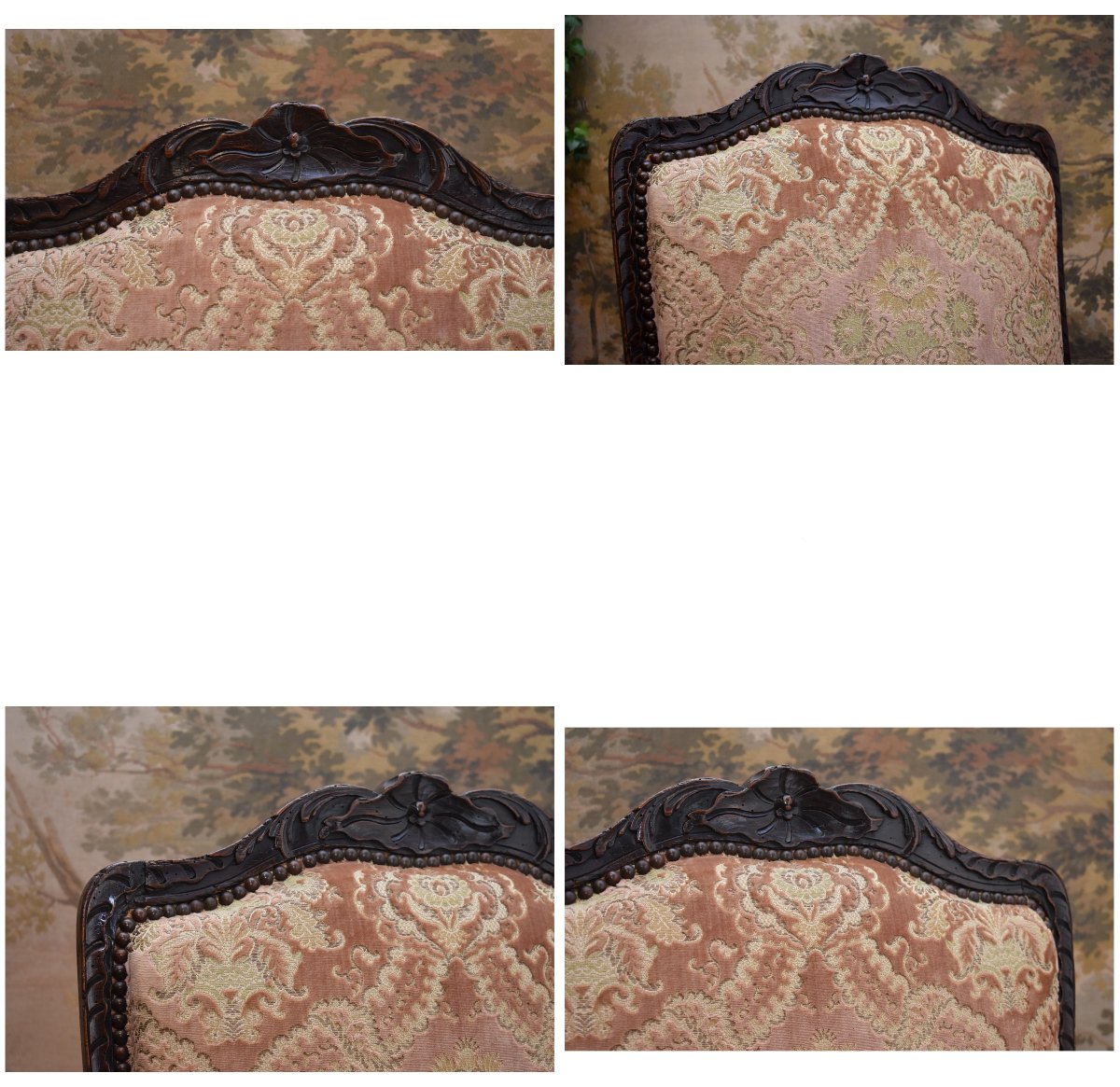 Paire De Chaises Dites " à La Reine" d'Epoque Louis XV,  Vers 1730-1740 , Epoque XVIIIeme-photo-4