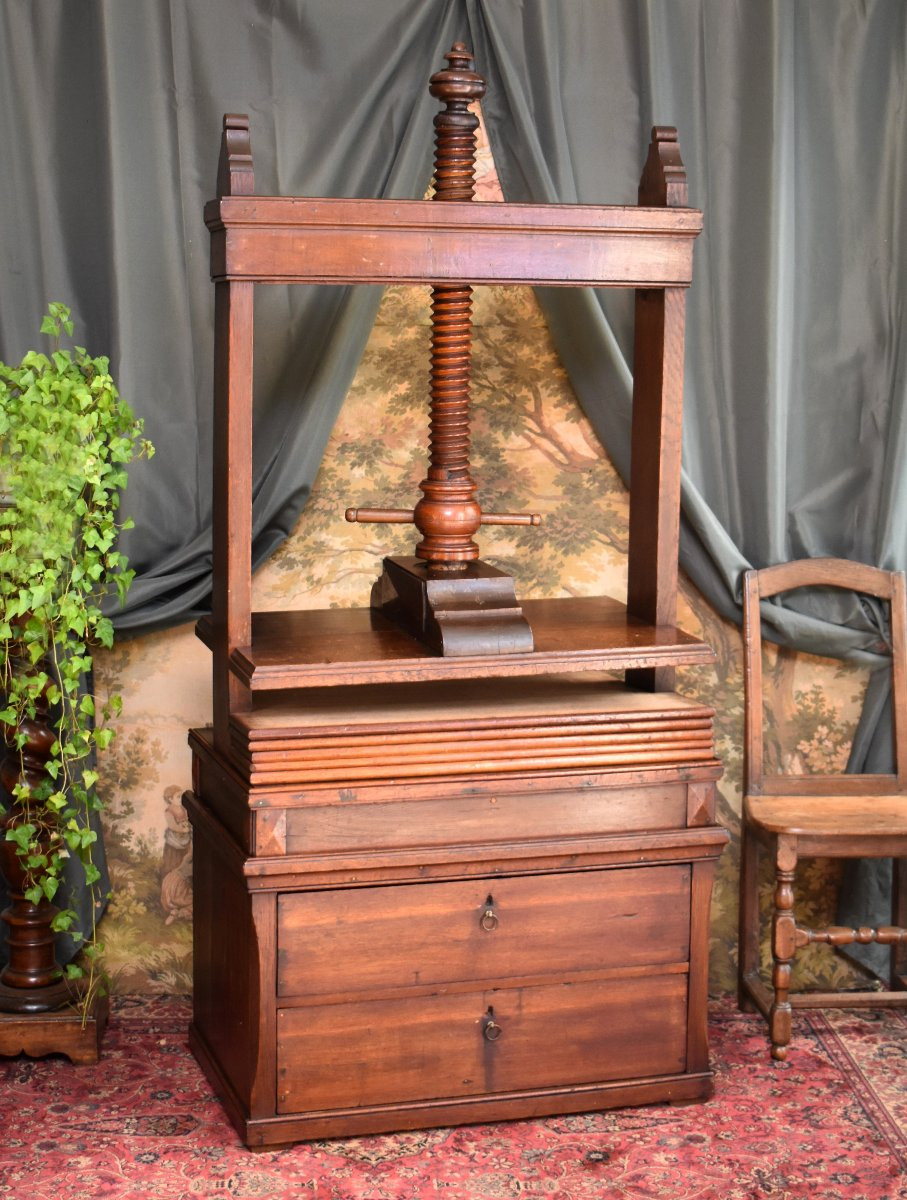 Solid Oak Clothes Press, Early 19th Century, Holland, Flanders-photo-4