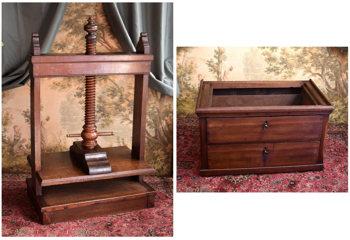 Solid Oak Clothes Press, Early 19th Century, Holland, Flanders-photo-7