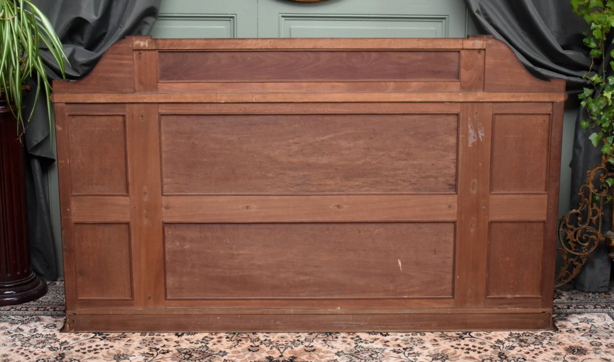 Bibus Anglaise , English Bookcase, Solid Mahogany,  19th Century-photo-8