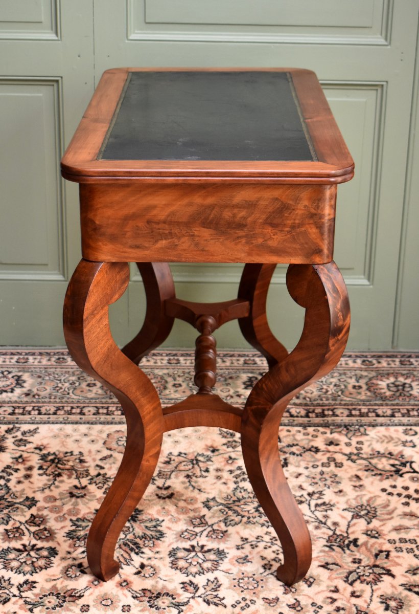Restoration-style Flat Desk, 19th Century-photo-4
