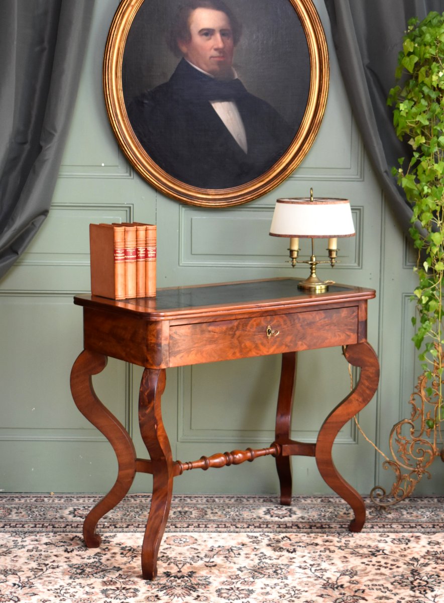 Restoration-style Flat Desk, 19th Century